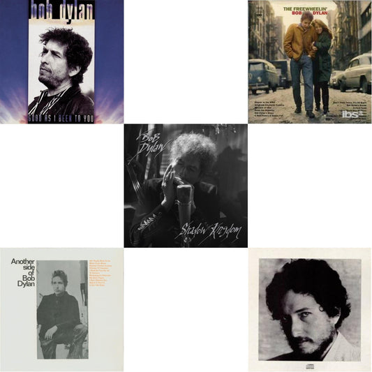 Bob Dylan - Shadow Kingdom & Freewheelin Bob Dylan & New Morning & Good As I Been To You & Another Side Of Bob Dylan - CD Bundle