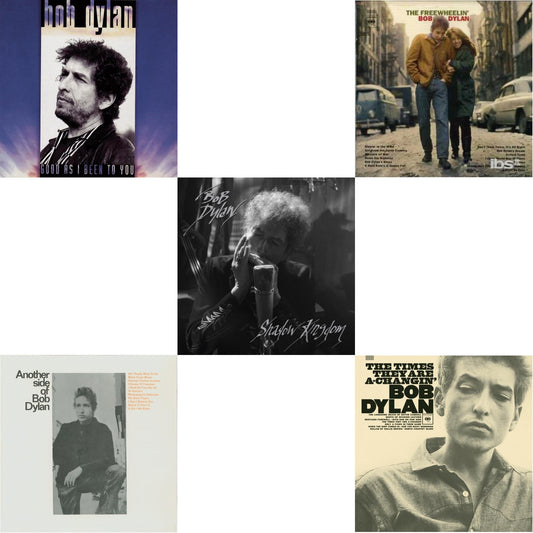 Bob Dylan - Shadow Kingdom & Freewheelin Bob Dylan & Times They Are A-Changin & Good As I Been To You & Another Side Of Bob Dylan - CD Bundle
