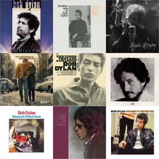 Bob Dylan - Shadow Kingdom & Freewheelin Bob Dylan & Blood On The Tracks & Highway 61 Revisited & Bringing It All Back Home & Times They Are A-Changin & New Morning & Good As I Been To You & Another Side Of Bob Dylan - CD Bundle