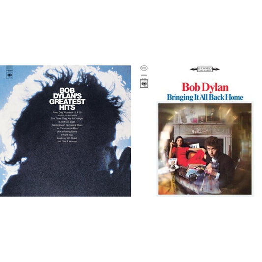 Bob Dylan - Bringing It All Back Home & Greatest Hits (150G/Dl Card) - LP Vinyl Bundle