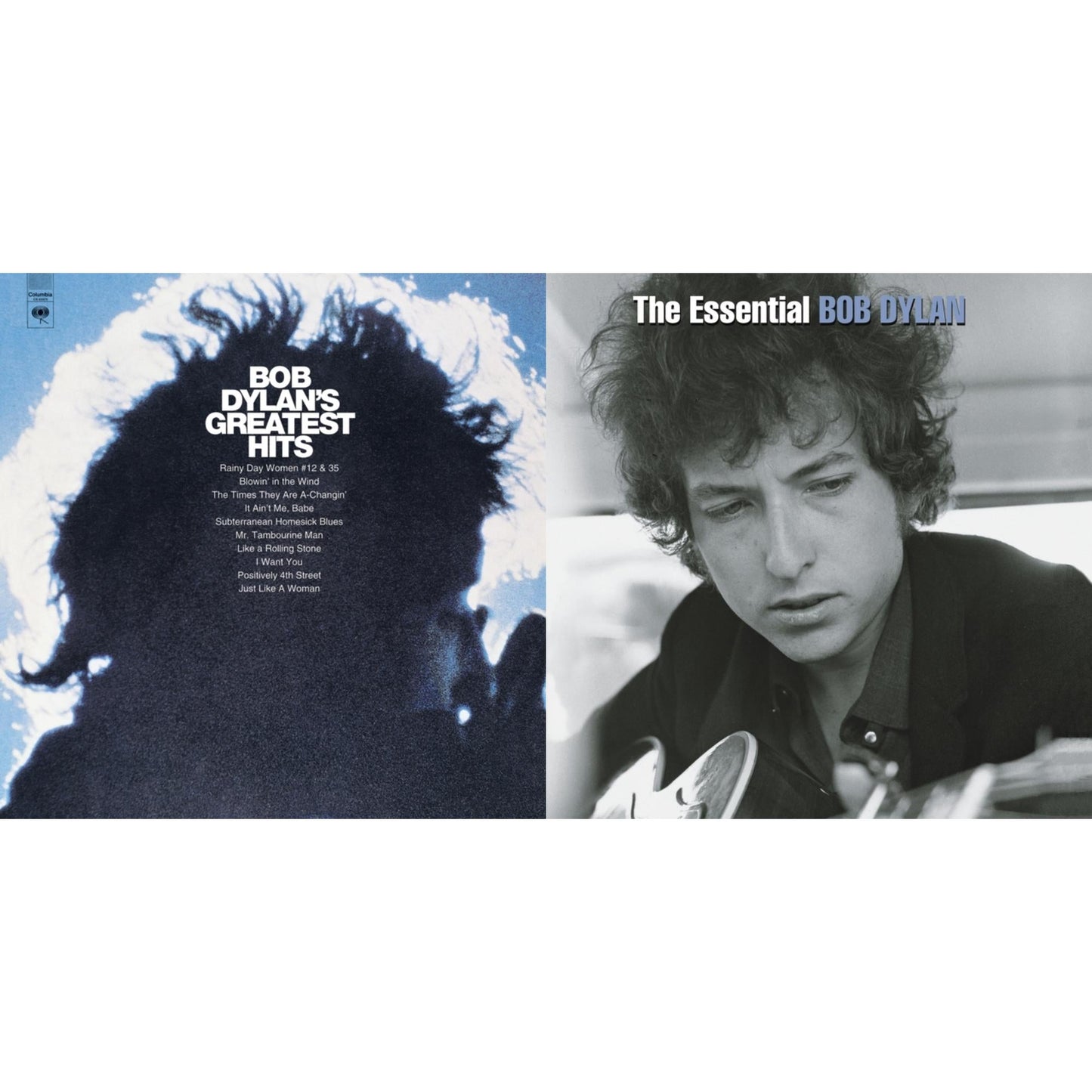 Bob Dylan - Essential Bob Dylan & Greatest Hits (150G/Dl Card) - LP Vinyl Bundle