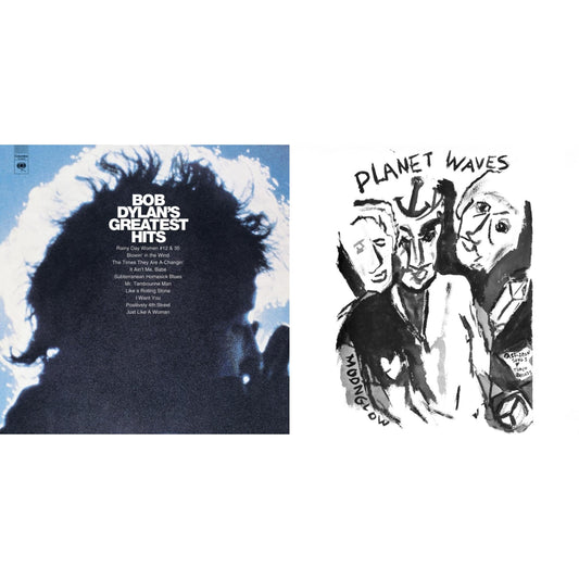 Bob Dylan - Planet Waves (150G LP Vinyl/Dl) & Greatest Hits (150G/Dl Card)