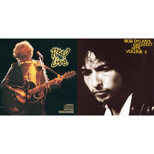 Bob Dylan - Real Live & Greatest Hits Vol.3 - CD Bundle