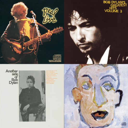 Bob Dylan - Real Live & Greatest Hits Vol.3 & Another Side Of Bob Dylan & Self Portrait - CD Bundle