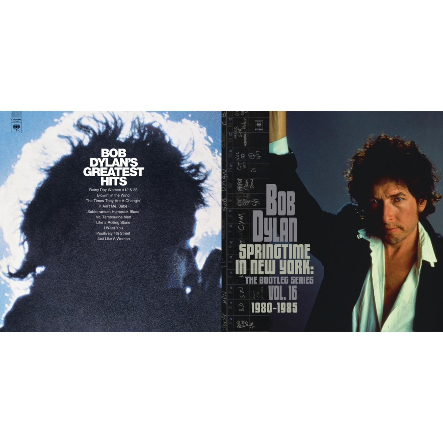 Bob Dylan - Springtime In New York: The Bootleg Series Vol. 16 (1980-1985) (2LP) & Greatest Hits (150G/Dl Card)