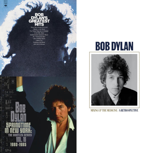 Bob Dylan - Springtime In New York: The Bootleg Series Vol. 16 (1980-1985) (2LP) & Mixing Up The Medicine & Greatest Hits (150G/Dl Card)