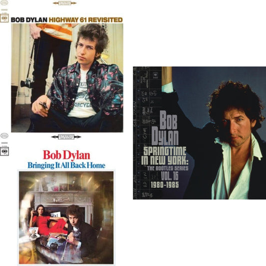 Bob Dylan - Springtime In New York: The Bootleg Series Vol. 16 (1980-1985) (2LP) & Bringing It All Back Home & Highway 61 Revisited