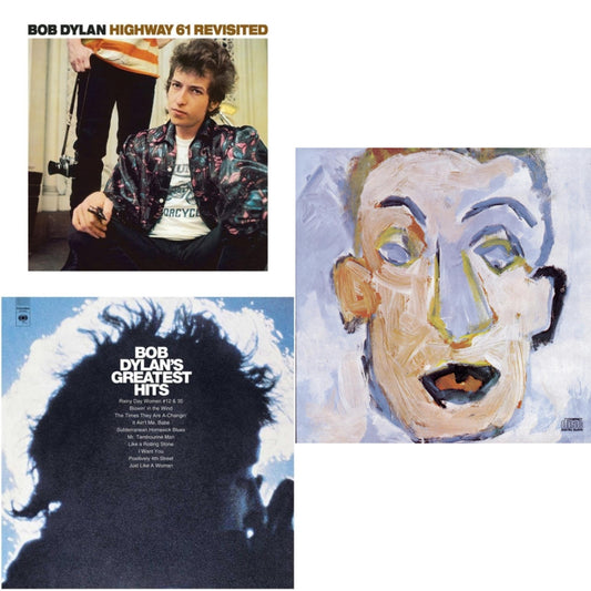 Bob Dylan - Greatest Hits Vol.1 & Highway 61 Revisited & Self Portrait - CD Bundle