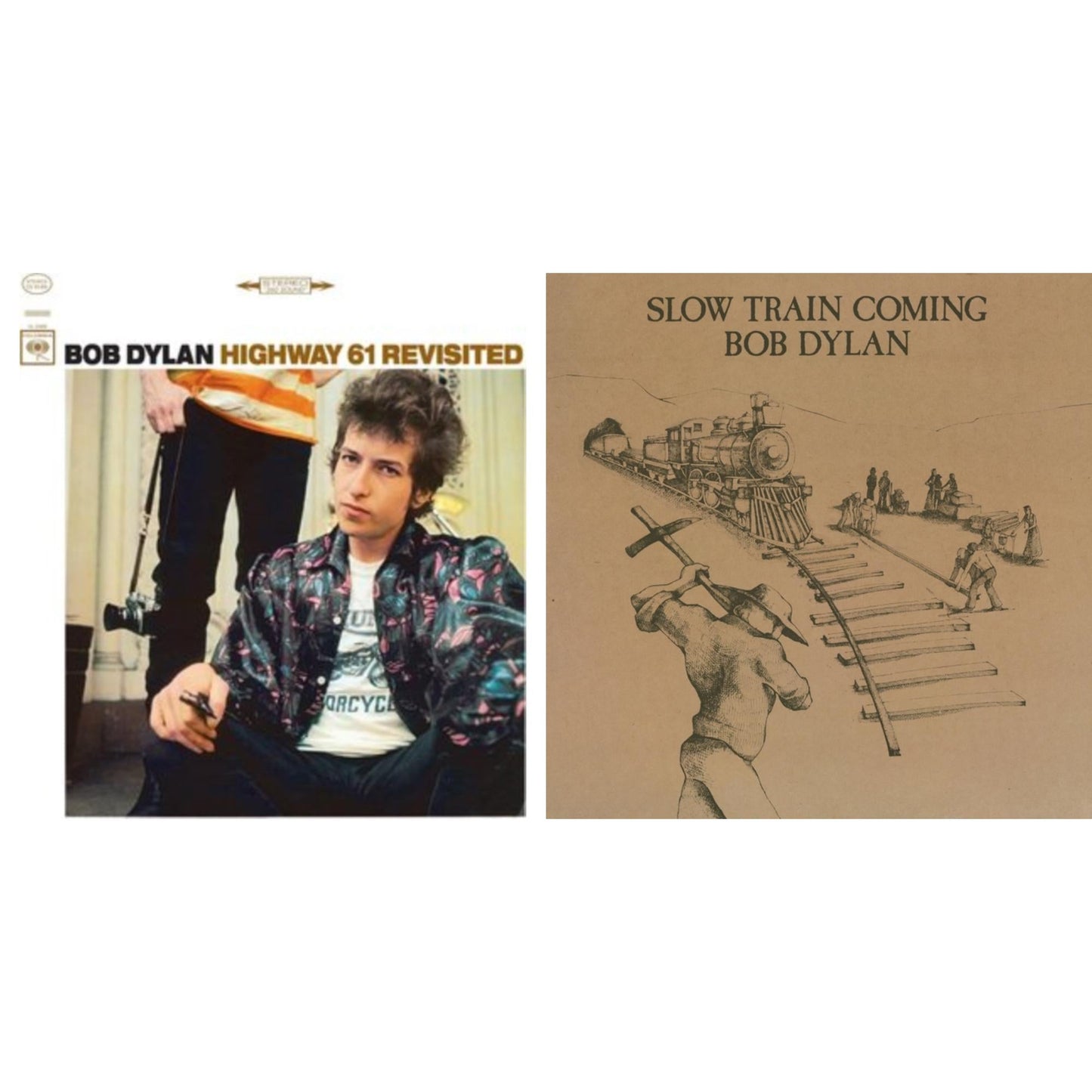 Bob Dylan - Highway 61 Revisited & Slow Train Coming (150G/Dl Card) - LP Vinyl Bundle