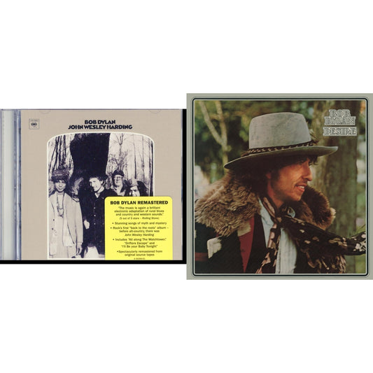 Bob Dylan - Desire & John Wesley Harding - CD Bundle