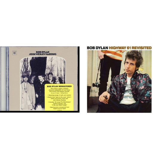 Bob Dylan - John Wesley Harding & Highway 61 Revisited - CD Bundle