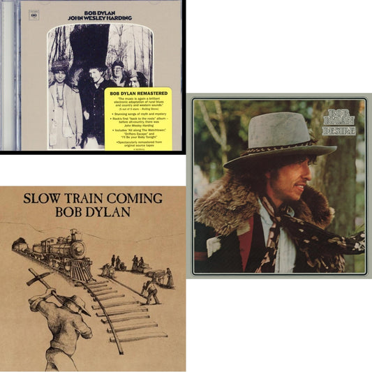 Bob Dylan - Desire & John Wesley Harding & Slow Train Coming - CD Bundle