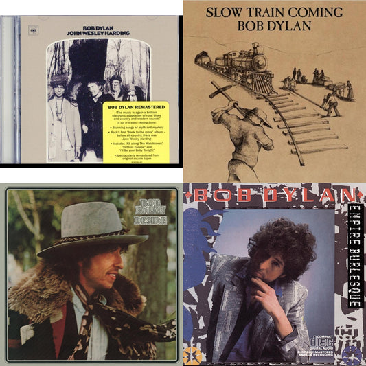 Bob Dylan - Desire & John Wesley Harding & Slow Train Coming & Empire Burlesque - CD Bundle