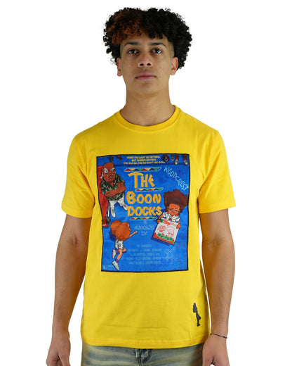 The Boondocks - Do The Right Thing Yellow Mens T Shirt