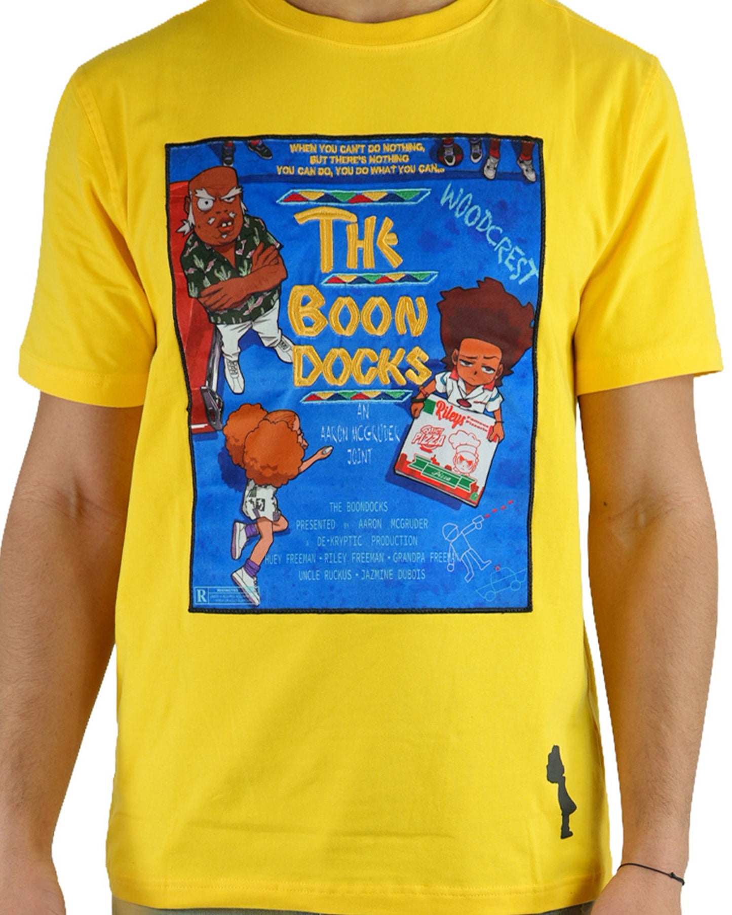 The Boondocks - Do The Right Thing Yellow Mens T Shirt