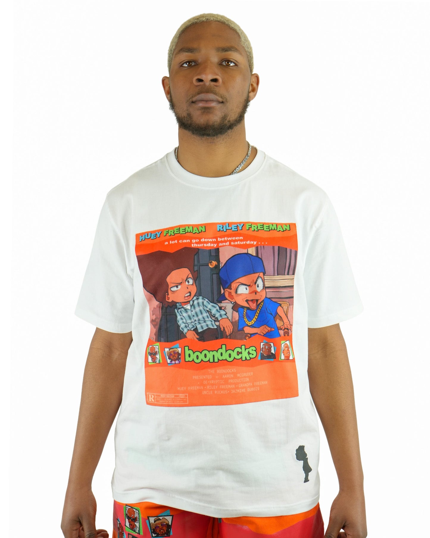 The Boondocks - Friday White Mens T Shirt