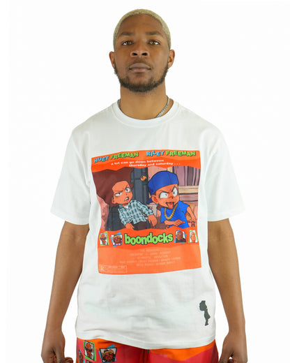 The Boondocks - Friday White Mens T Shirt