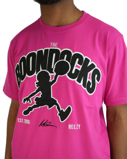 The Boondocks - Air Riley Pink Mens T Shirt