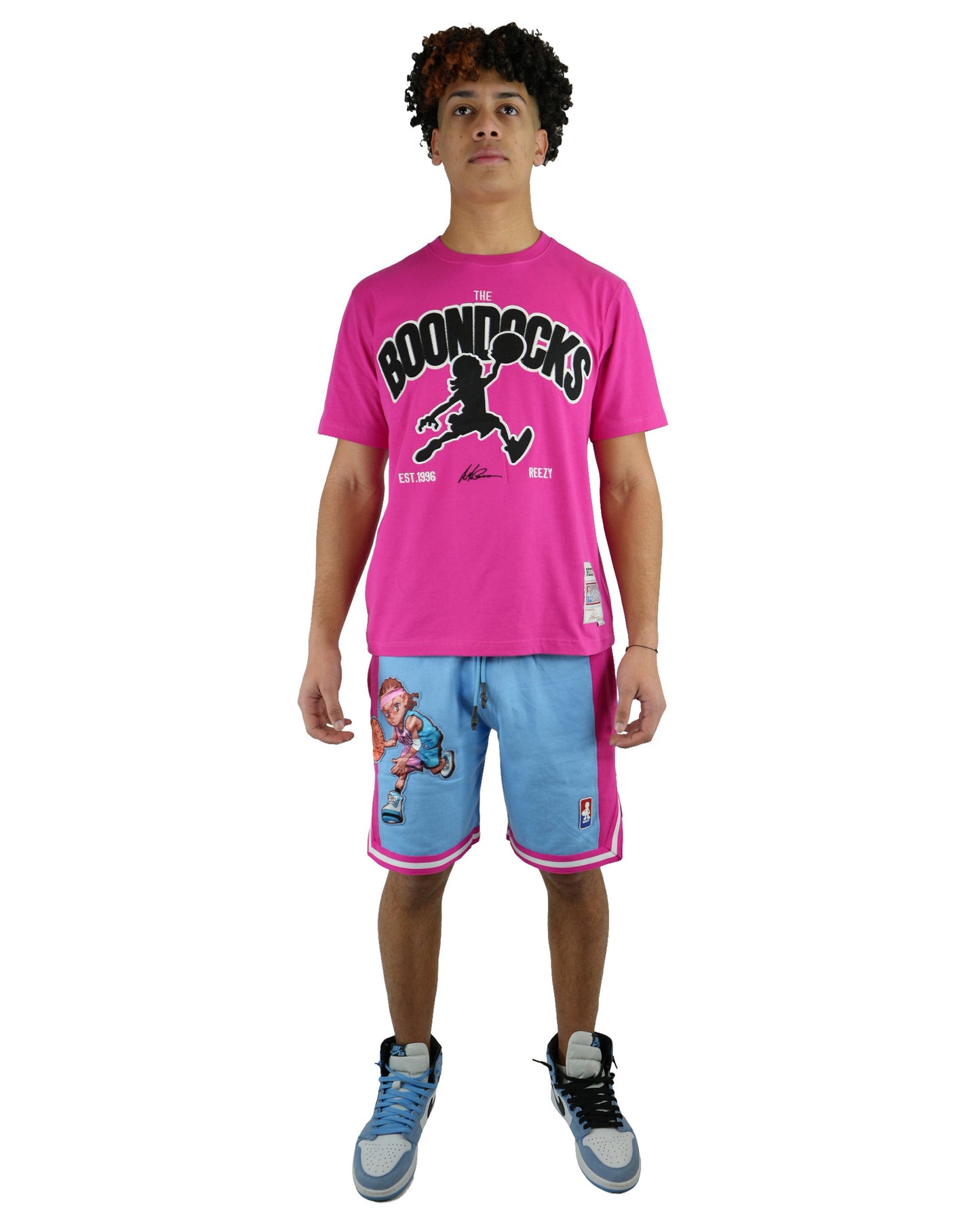 The Boondocks - Air Riley Pink Mens T Shirt