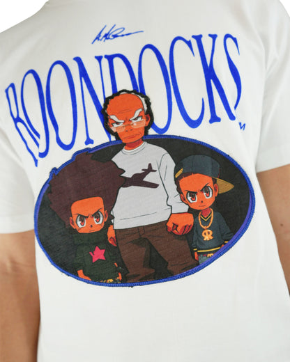 The Boondocks - Family Portrait White Mens T Shirt