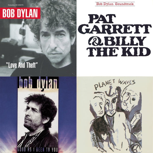 Bob Dylan - Pat Garrett & Billy The Kid & Good As I Been To You & Planet Waves & Love & Theft - CD Bundle