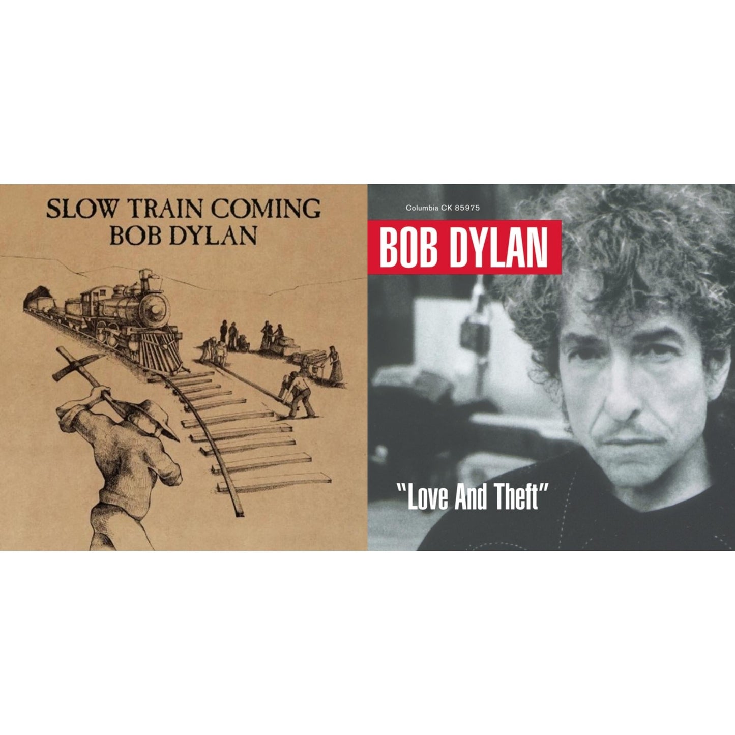 Bob Dylan - Slow Train Coming & Love & Theft - CD Bundle