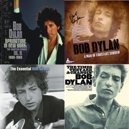 Bob Dylan - Springtime In New York: The Bootleg Series Vol. 16 (1980-1985) (2LP) & Man Of Constant Sorrow & Essential Bob Dylan & Times They Are A Changin