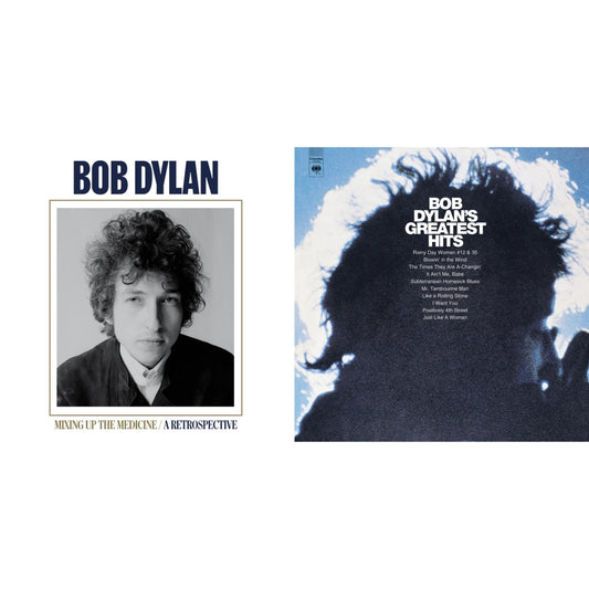 Bob Dylan - Mixing Up The Medicine & Greatest Hits (150G/Dl Card) - LP Vinyl Bundle