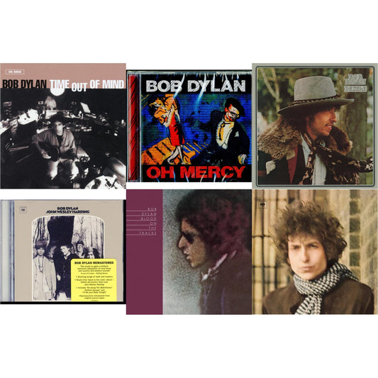 Bob Dylan - Time Out Of Mind & Oh Mercy & Desire & John Wesley Harding & Blood On The Tracks & Blonde On Blonde - CD Bundle