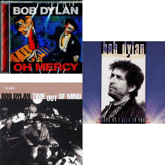 Bob Dylan - Time Out Of Mind & Oh Mercy & Good As I Been To You - CD Bundle