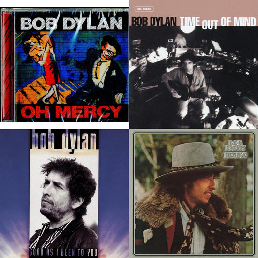 Bob Dylan - Time Out Of Mind & Oh Mercy & Desire & Good As I Been To You - CD Bundle