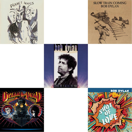 Bob Dylan - Slow Train Coming & Shot Of Love & Good As I Been To You & Planet Waves & Dylan & The Dead - CD Bundle