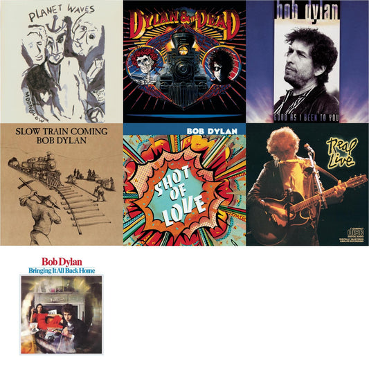 Bob Dylan - Slow Train Coming & Bringing It All Back Home & Shot Of Love & Good As I Been To You & Real Live & Planet Waves & Dylan & The Dead - CD Bundle