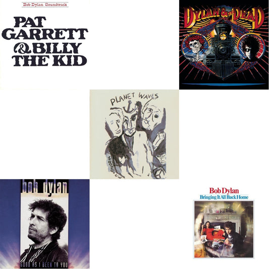 Bob Dylan - Bringing It All Back Home & Pat Garrett & Billy The Kid & Good As I Been To You & Planet Waves & Dylan & The Dead - CD Bundle
