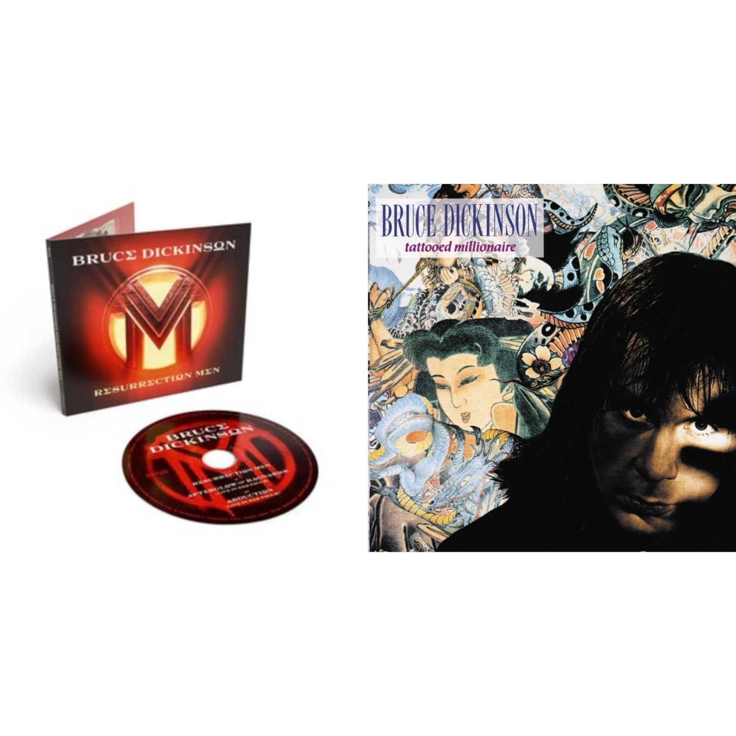 Bruce Dickinson - Resurrection Men & Tattooed Millionaire - CD Bundle