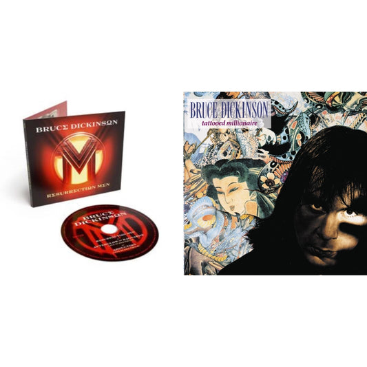 Bruce Dickinson - Resurrection Men & Tattooed Millionaire - CD Bundle