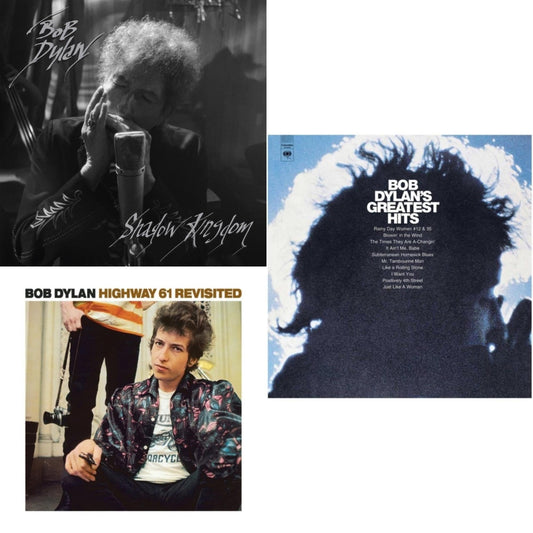Bob Dylan - Greatest Hits Vol.1 & Shadow Kingdom & Highway 61 Revisited - CD Bundle