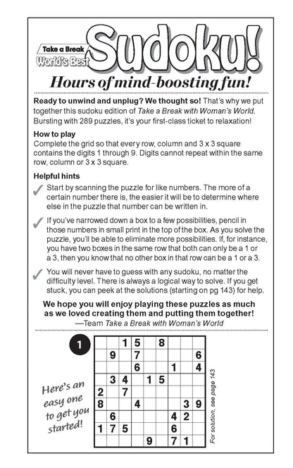 World's Best Sudoku - Test Your Love Of Numbers Vol. 5 Issue 3 - 293 Puzzles, 5 Levels Of Difficulty, Helpful Hints, Brain Challenges, Valentine's Day, Gift Idea, Relax, De-Stress, Unplug & Solve!