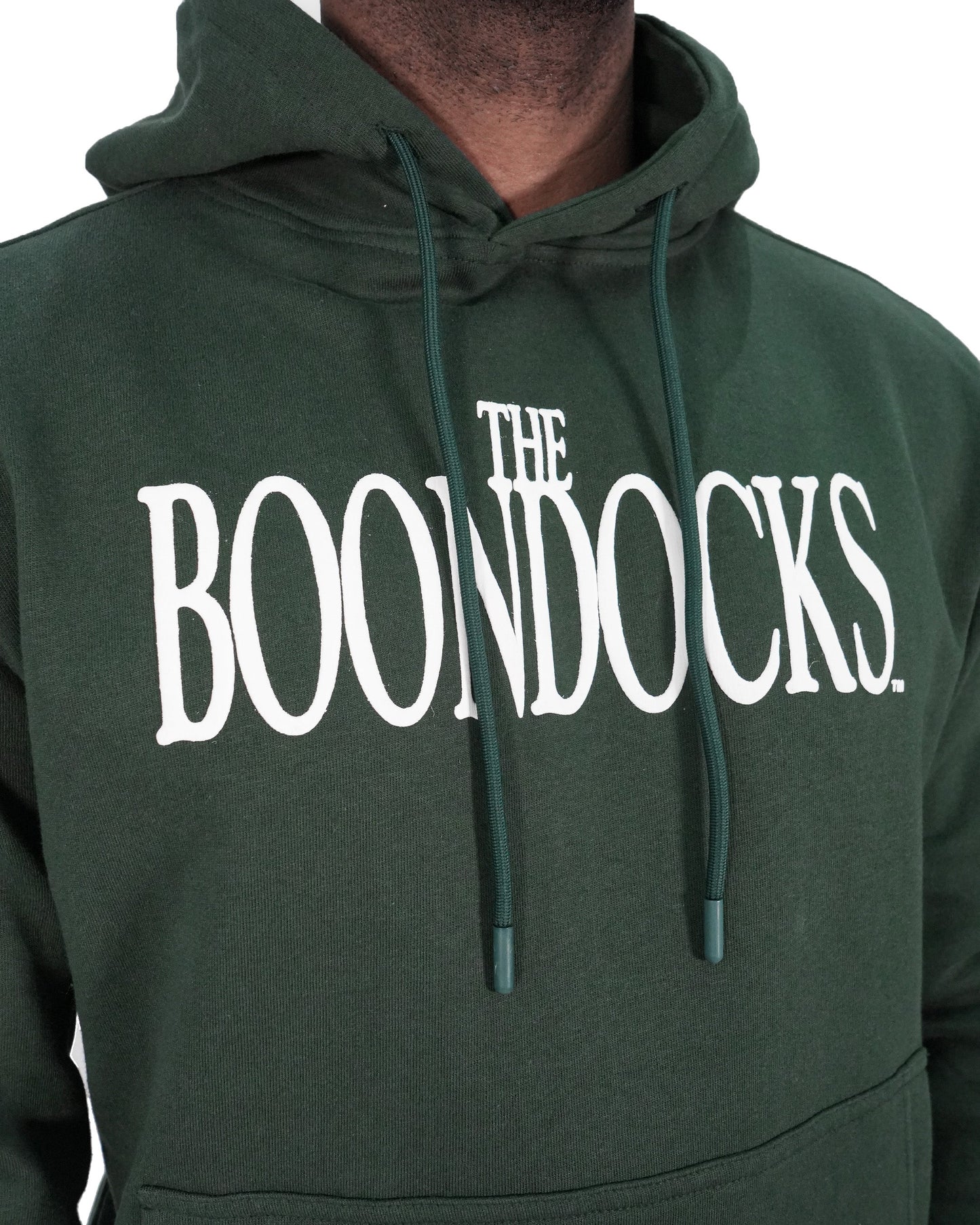 The Boondocks - Riley "WANTED" Forest Green Knit Mens Hoodie