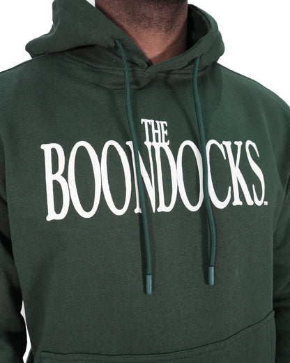 The Boondocks - Riley "WANTED" Forest Green Knit Mens Hoodie