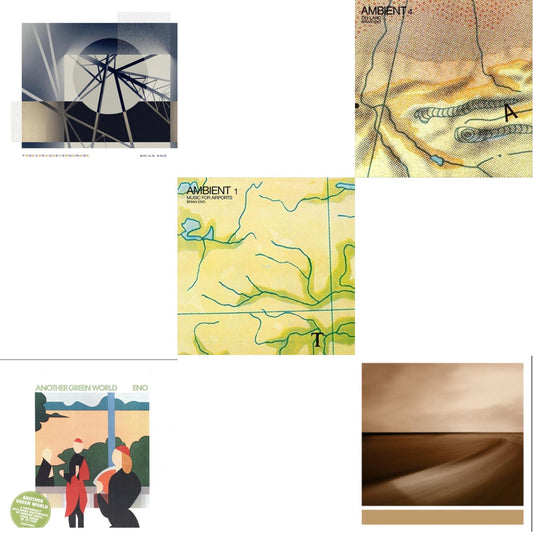 Brian Eno - Foreverandevernomore & Another Green World (140G/2017 Master) & Ambient 1: Music For Airports & Ambient 4: On Land & Small Craft On A Milk Sea (2LP/Dl Card)
