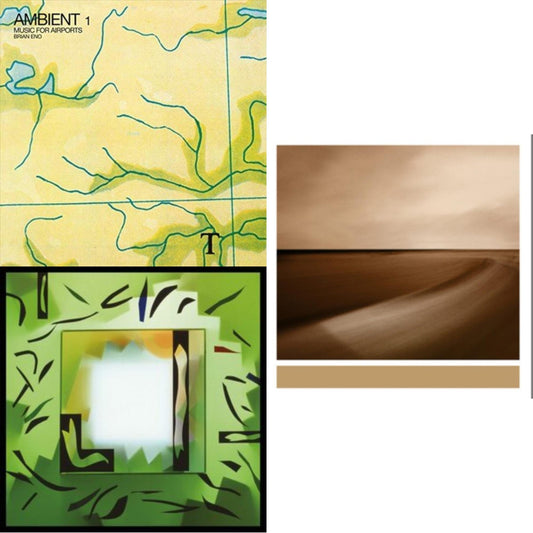 Brian Eno - Ambient 1: Music For Airports & Shutov Assembly (2LP/Gatefold/Dl) & Small Craft On A Milk Sea (2LP/Dl Card)