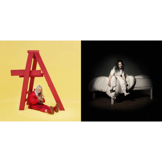 Billie Eilish - Dont Smile At Me & When We All Fall Asleep, Where Do We Go? - CD Bundle