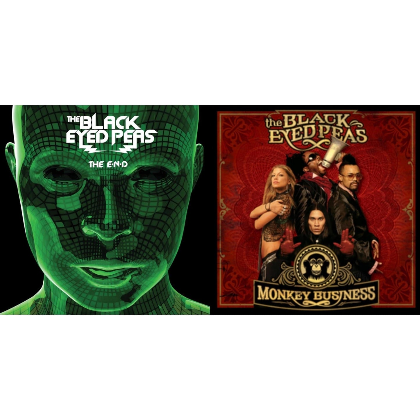 Black Eyed Peas - E.N.D. (Energy Never Dies) (2LP) & Monkey Business