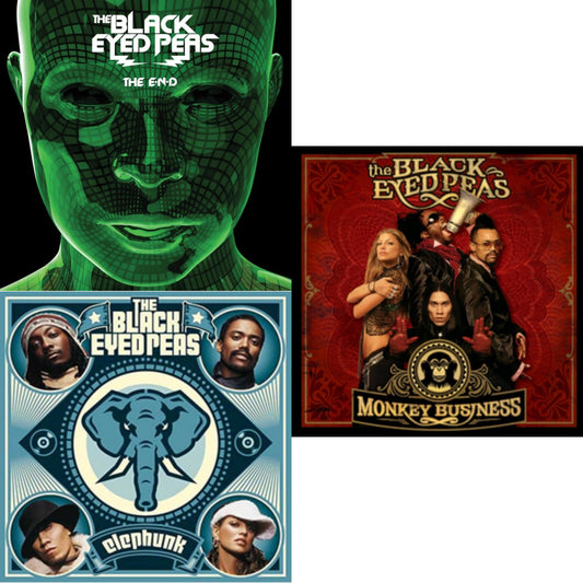 Black Eyed Peas - E.N.D. (Energy Never Dies) (2LP) & Elephunk & Monkey Business