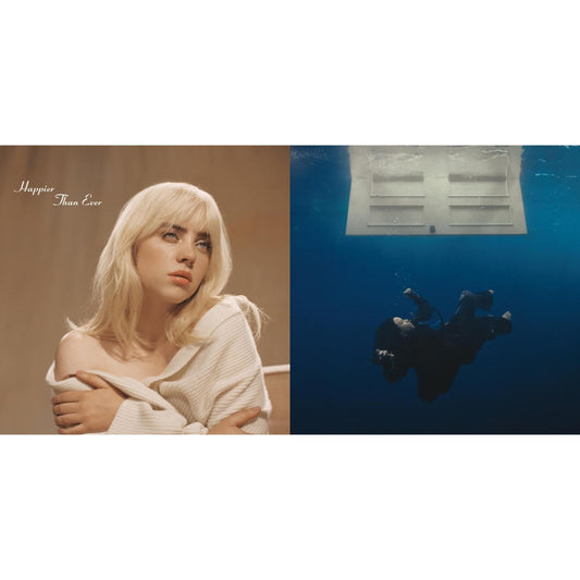 Billie Eilish - Happier Than Ever (Edited) & Hit Me Hard & Soft - CD Bundle