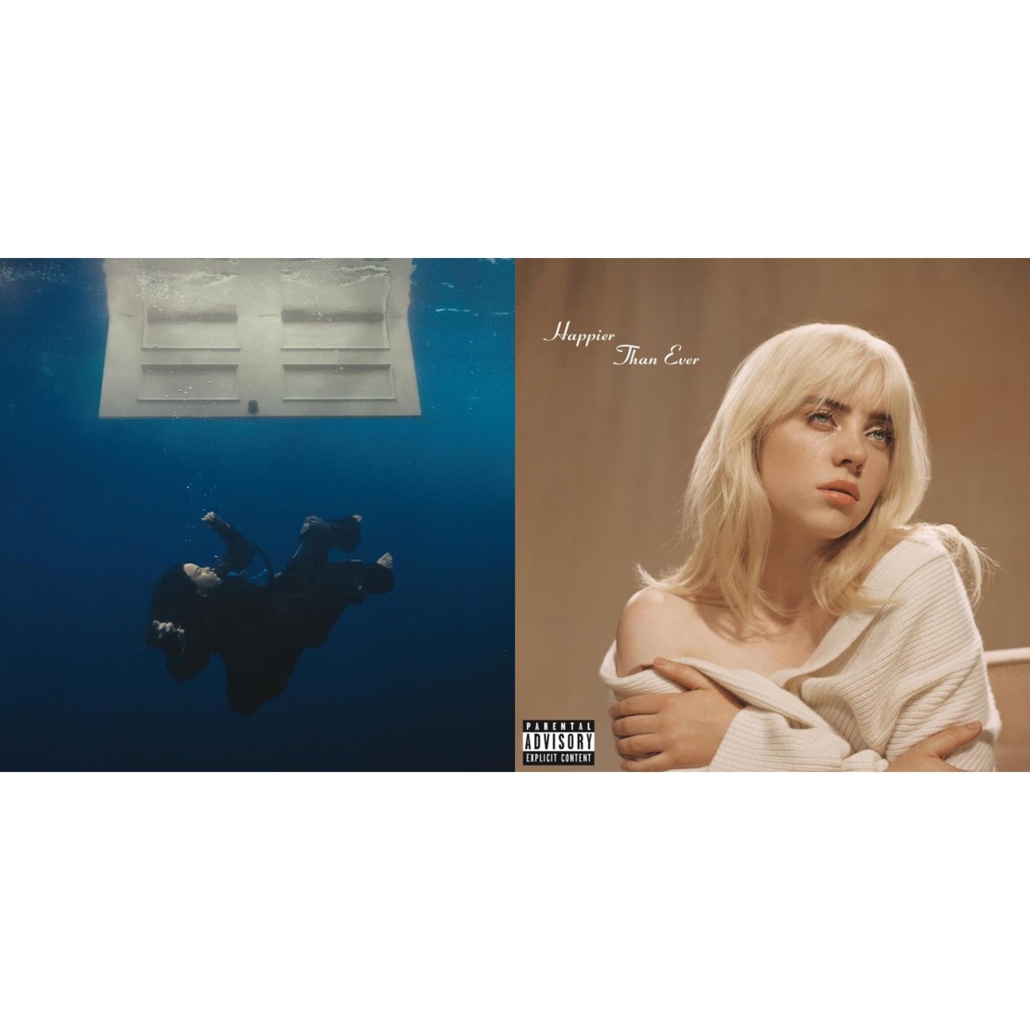 Billie Eilish - Happier Than Ever (X) & Hit Me Hard & Soft - CD Bundle