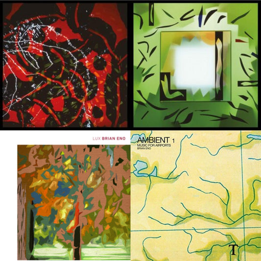 Brian Eno - Ambient 1: Music For Airports & Lux (2LP/Gatefold/Dl) & Nerve Net (2LP/Gatefold/Dl) & Shutov Assembly (2LP/Gatefold/Dl)