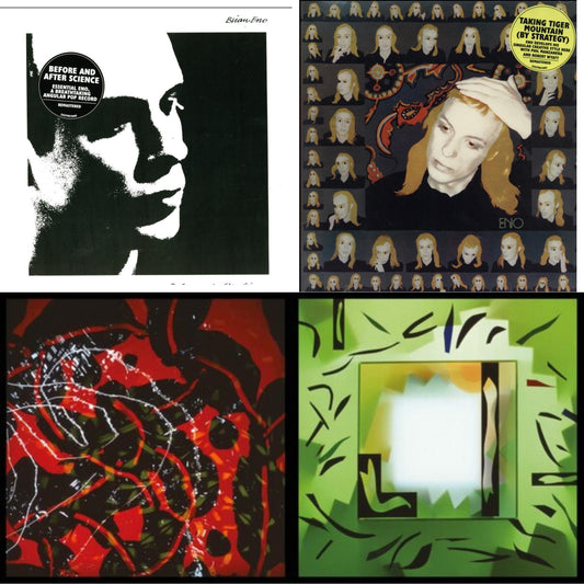 Brian Eno - Before And After Science (140G/2017 Master) & Taking Tiger Mountain (By Strategy) (140G/2017 Master) & Nerve Net (2LP/Gatefold/Dl) & Shutov Assembly (2LP/Gatefold/Dl)