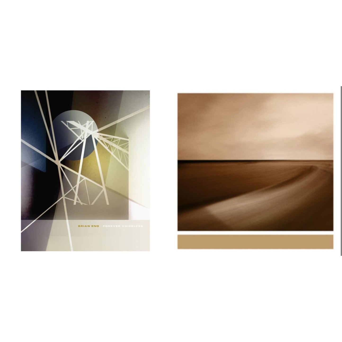 Brian Eno - Forever Voiceless (Crystal Clear LP Vinyl) & Small Craft On A Milk Sea (2LP/Dl Card)